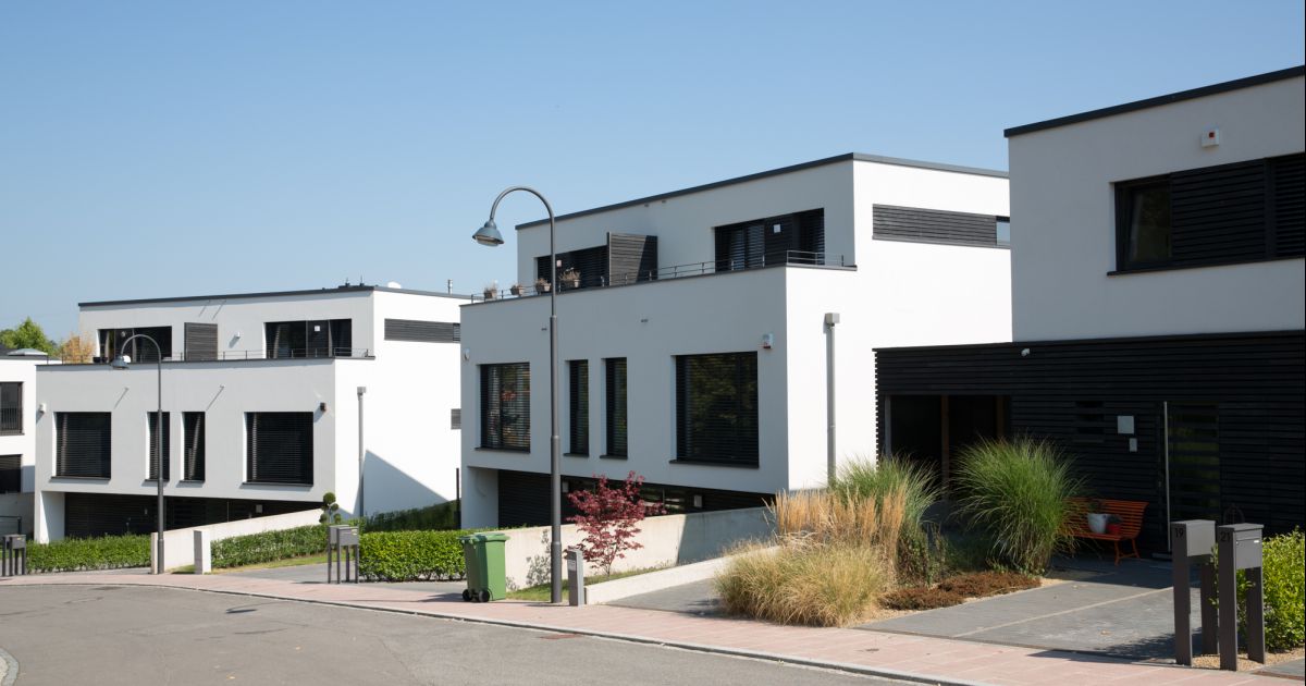 Wohnhäuser in BettangesurMess, Dippach (L) WW+