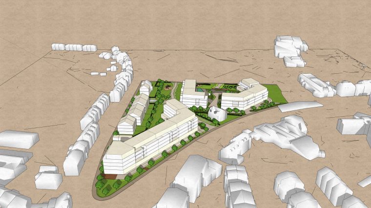 Aménagement paysager Avec contexte 2025.07