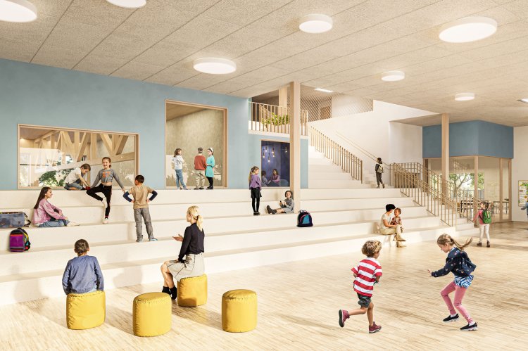 School Baltzing Interior©Rendertaxi web edit