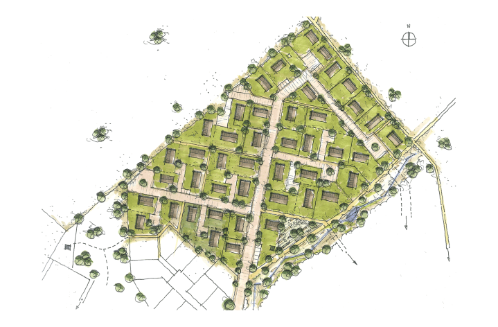 Masterplan große holzbausiedlung mechernich 3