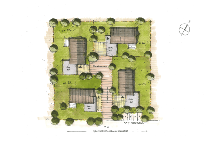 Masterplan große holzbausiedlung mechernich 7