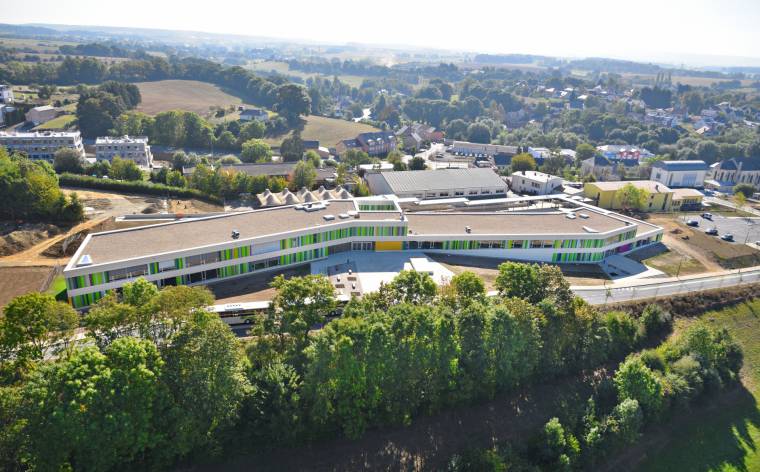 Schouweiler photo aérienne Pleine Page