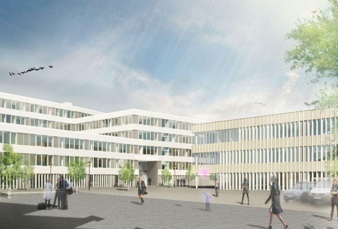 IKK Saarbrücken  Haupt Nebengebäude01