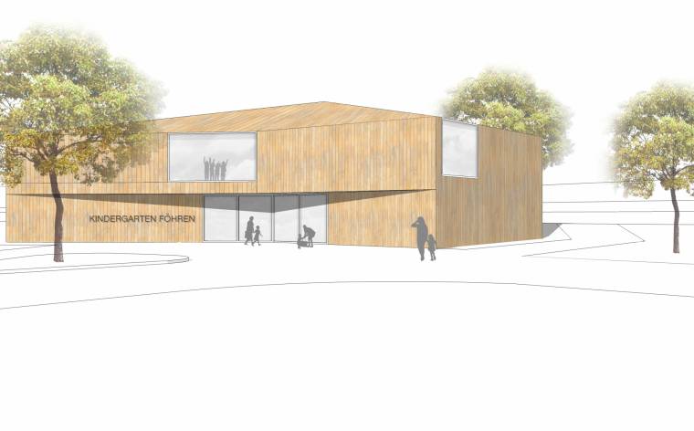 KiGa-Föhren Perspektive Außen