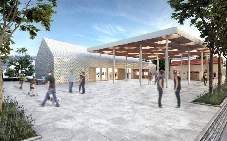 Kulturhaus Schouweiler 3D 01