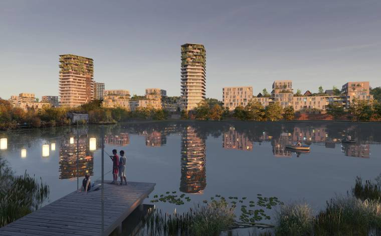 vue depuis parc des étangs