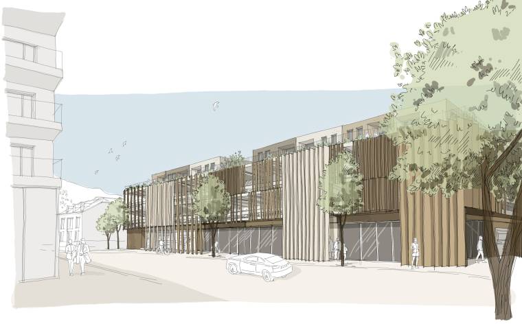 Bât mixte Hesper - route de Thionville 04-04-24