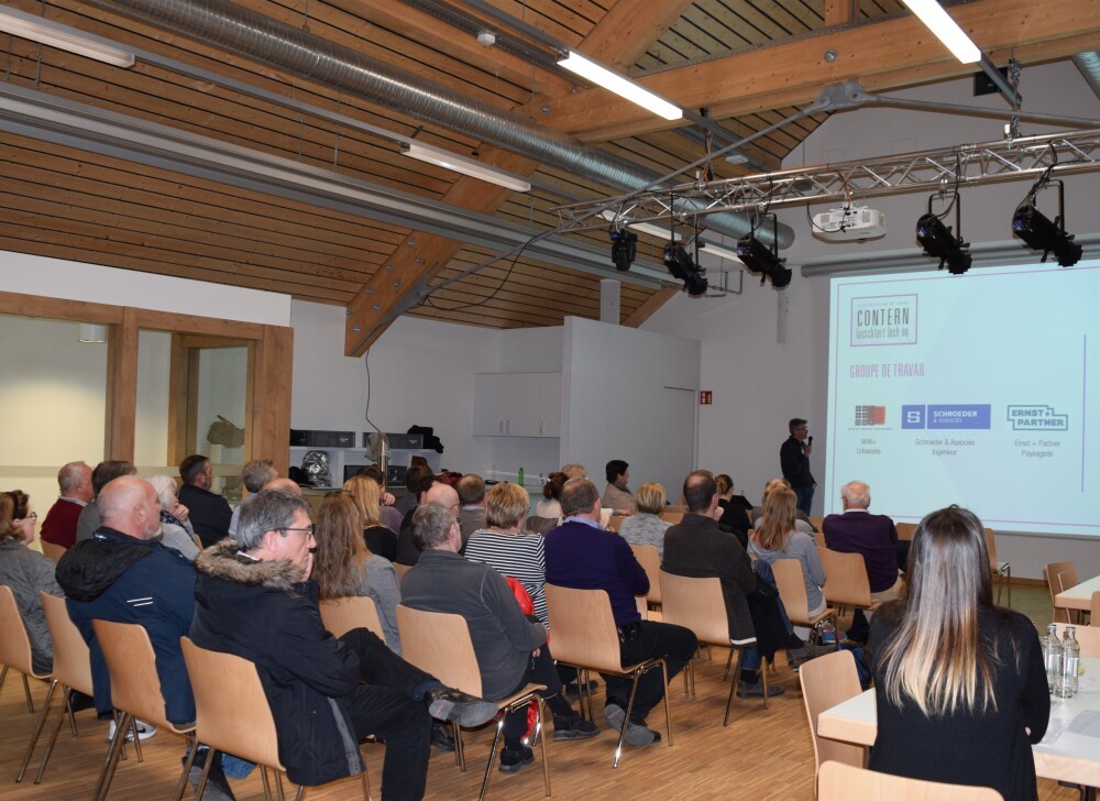 Participation: Contern lauschtert Iech no ! New ideas for the centres of Contern and Moutfort (LUX).