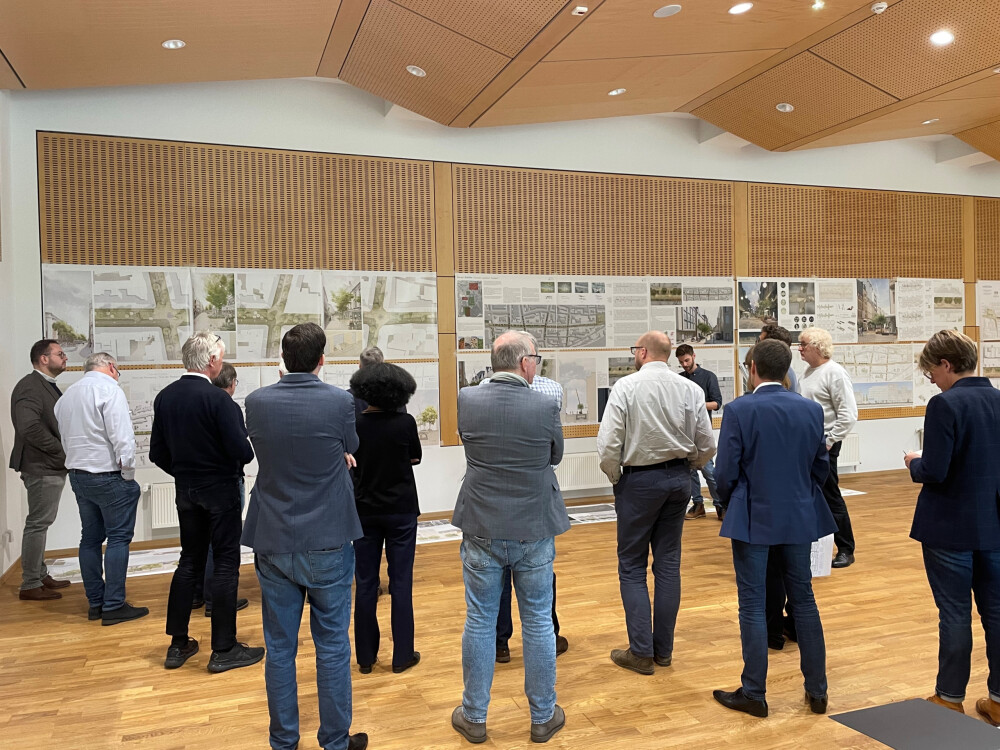 Results Open Space Design Competition, Rue de l'Alzette (LUX)