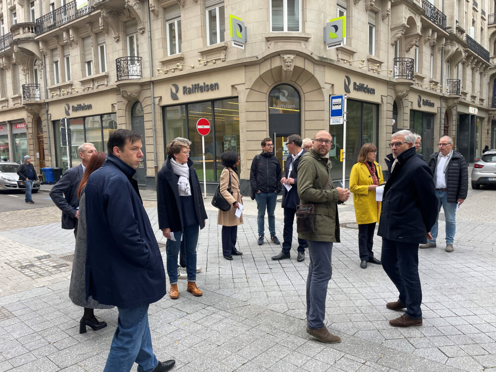 Results Open Space Design Competition, Rue de l'Alzette (LUX)