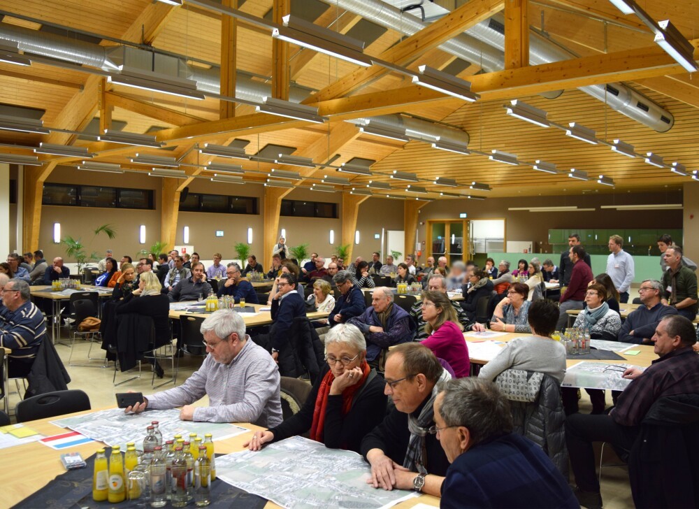 More than 120 citizens thought about the future of the centre of Leudelange (LUX) this Tuesday.