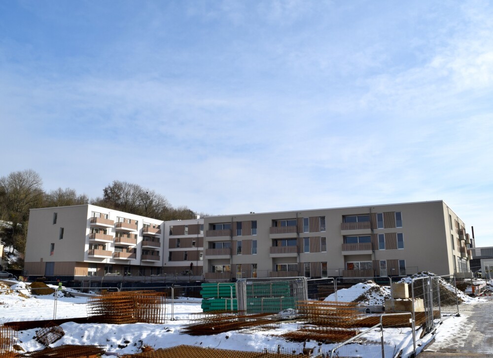 JongMëtt: The first inhabitants move to the residences Milvus & Lanius, Junglinster (LUX)