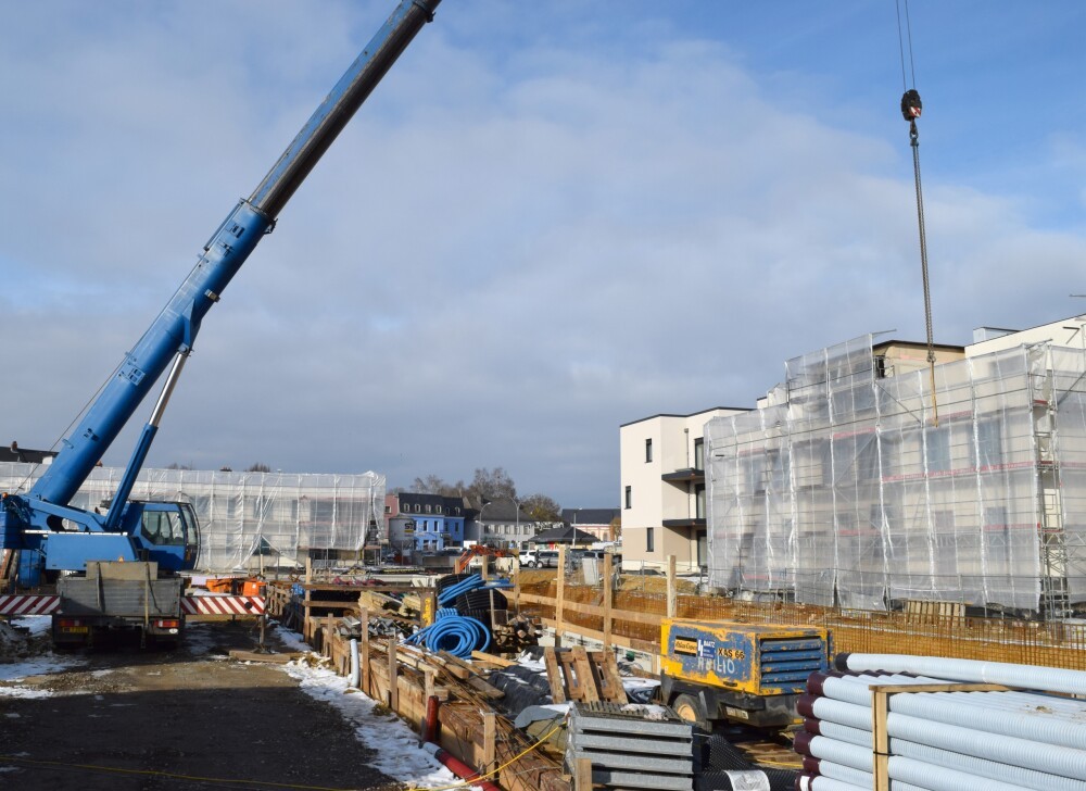 JongMëtt: The first inhabitants move to the residences Milvus & Lanius, Junglinster (LUX)