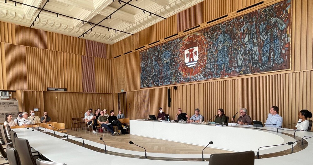 Enquiry Colloquium Open Space Design Competition, Rue de l'Alzette (LUX)