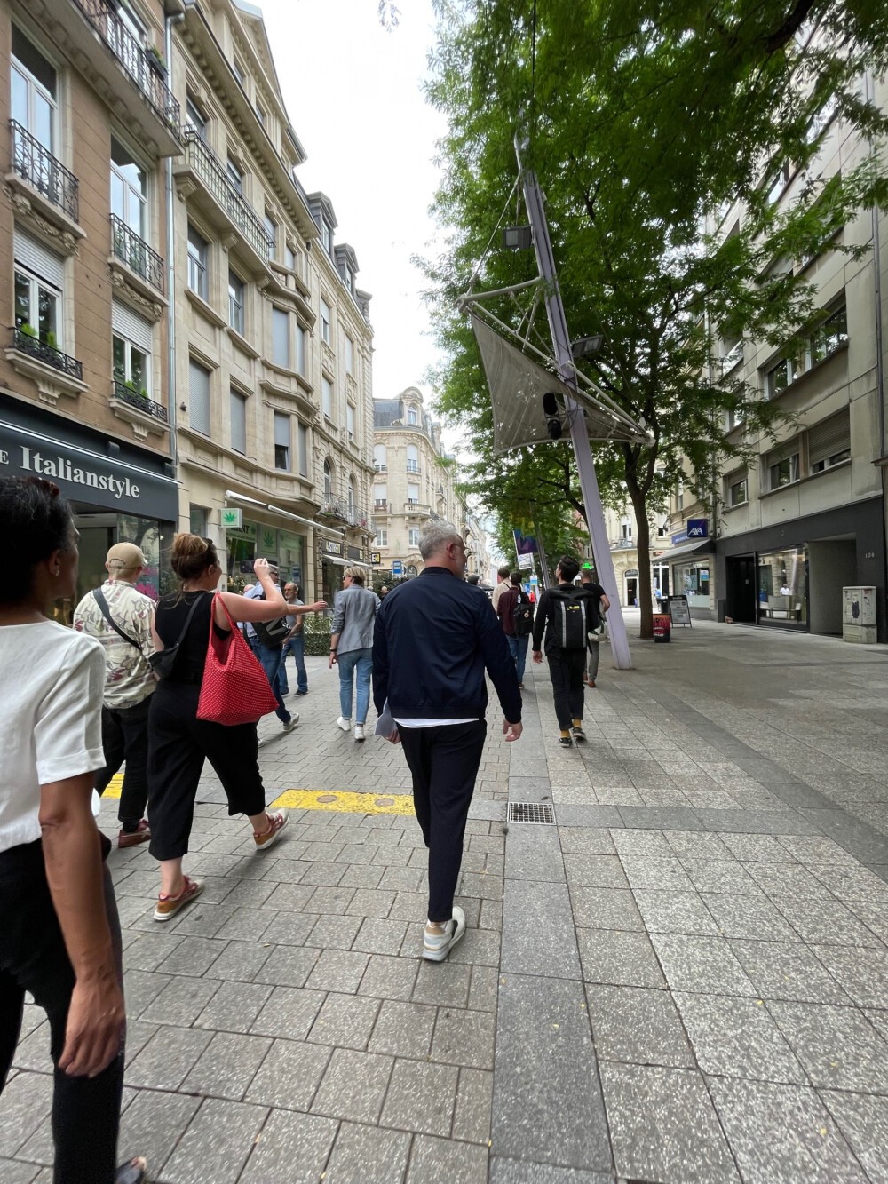 Enquiry Colloquium Open Space Design Competition, Rue de l'Alzette (LUX)