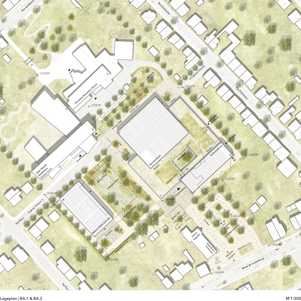 School Campus Wasserbillig (LUX)
