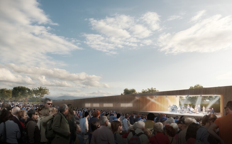 Open air theatre 'Gärten der Welt' Berlin (GER)
