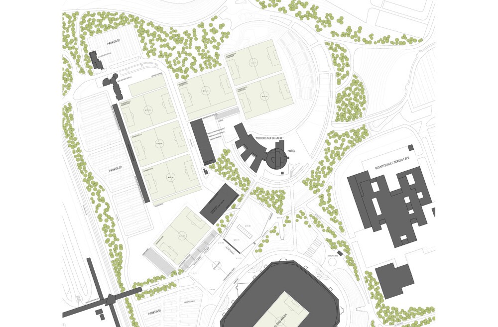 Site development Schalker Feld, Gelsenkirchen (GER)