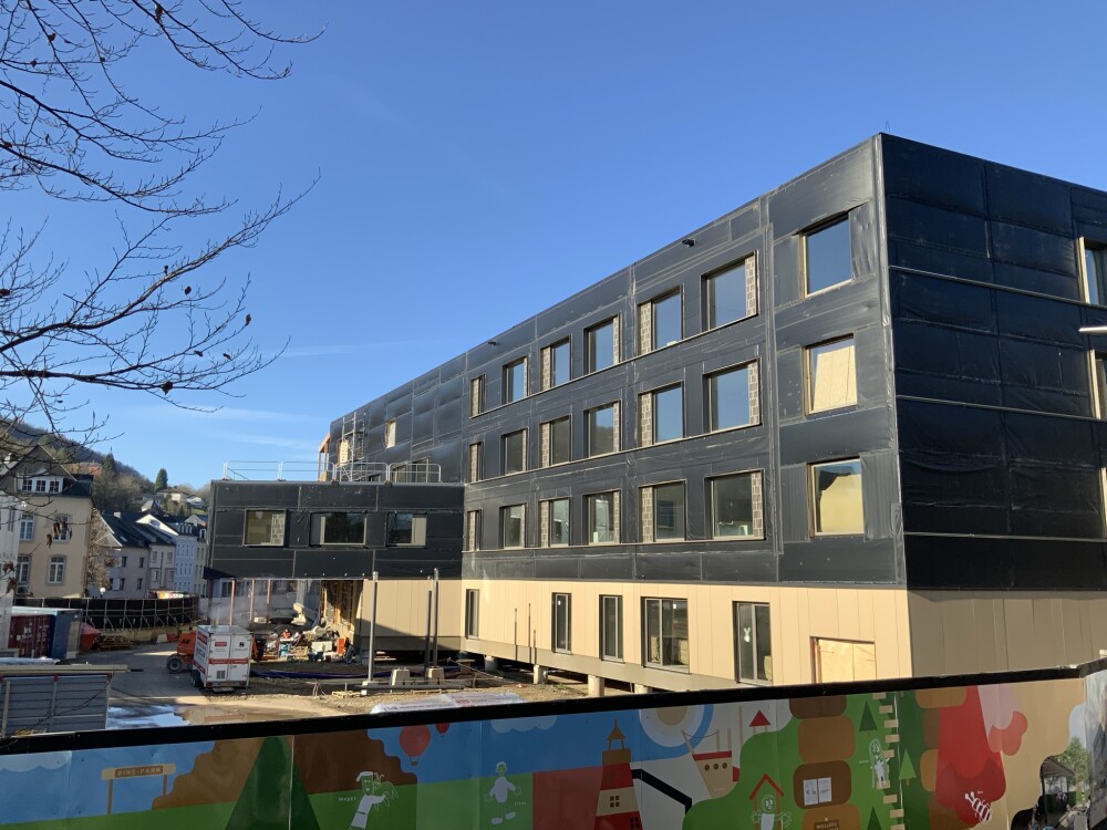 Completion of structural work school campus, Echternach (LUX)