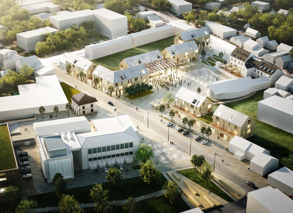 New city center, Strassen (LUX)