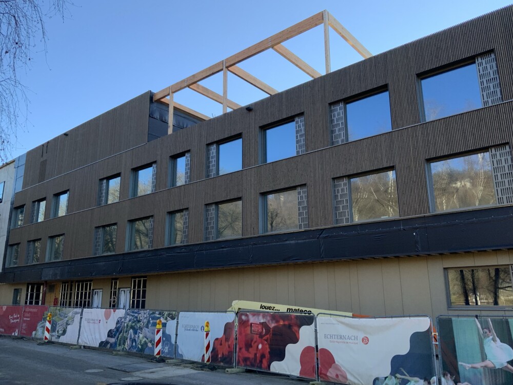 Completion of structural work school campus, Echternach (LUX)