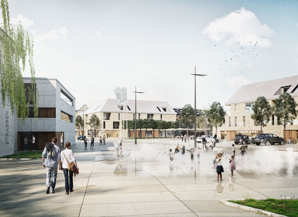 New city center, Strassen (LUX)