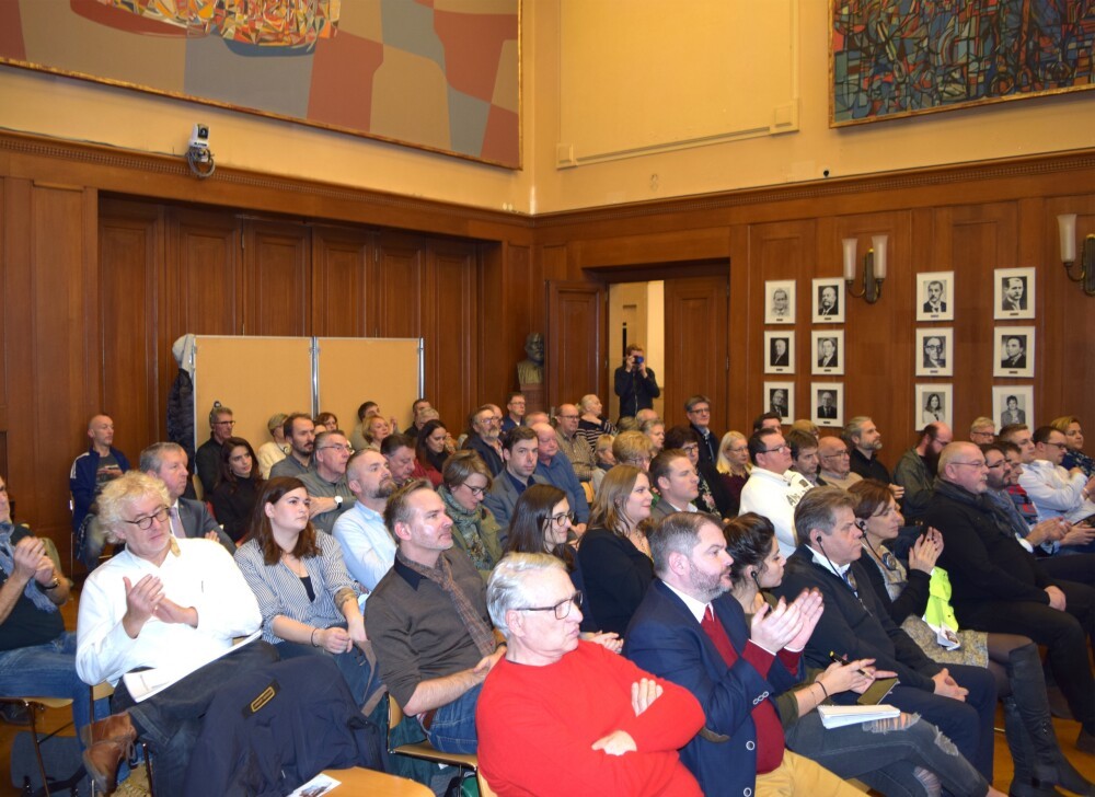 "My neighborhood. My desires" Presentation of the citizen's opinion in the town hall Esch sur Alzette (Lux)