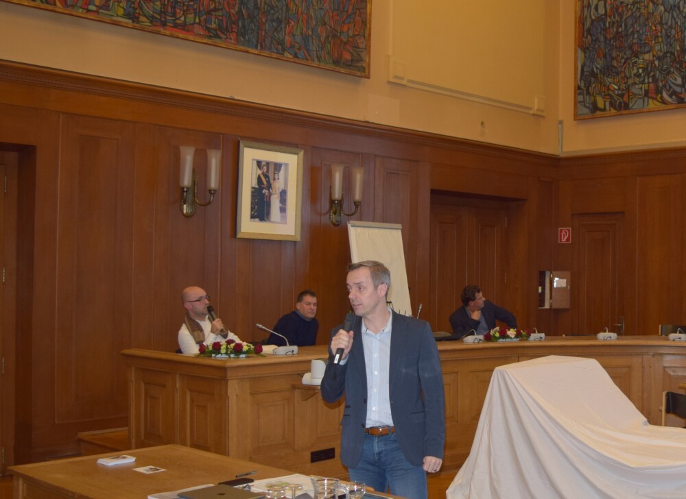 "My neighborhood. My desires" Presentation of the citizen's opinion in the town hall Esch sur Alzette (Lux)