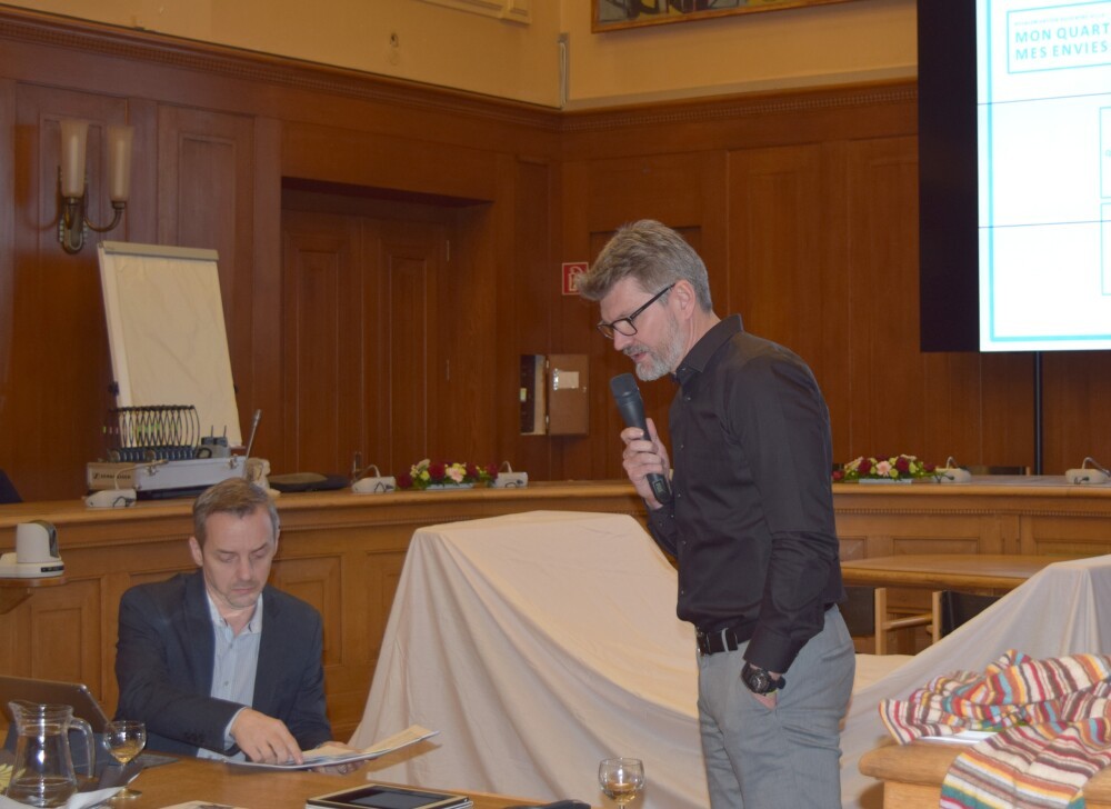 "My neighborhood. My desires" Presentation of the citizen's opinion in the town hall Esch sur Alzette (Lux)