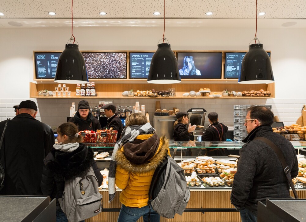 Take-Away 'Le Quai Steffen' Gare Luxembourg (LUX)