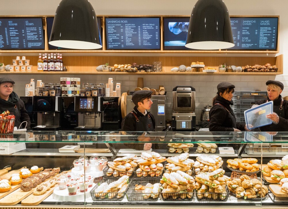 Take-Away 'Le Quai Steffen' Gare Luxembourg (LUX)