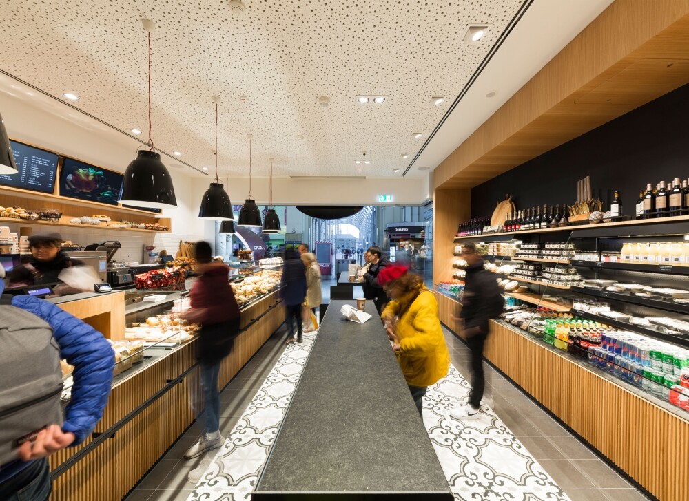 Take-Away 'Le Quai Steffen' Gare Luxembourg (LUX)