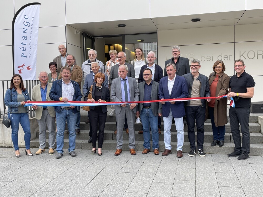 Opening ceremony ‘Haus bei der Kor’ extension, Pétange (LUX)