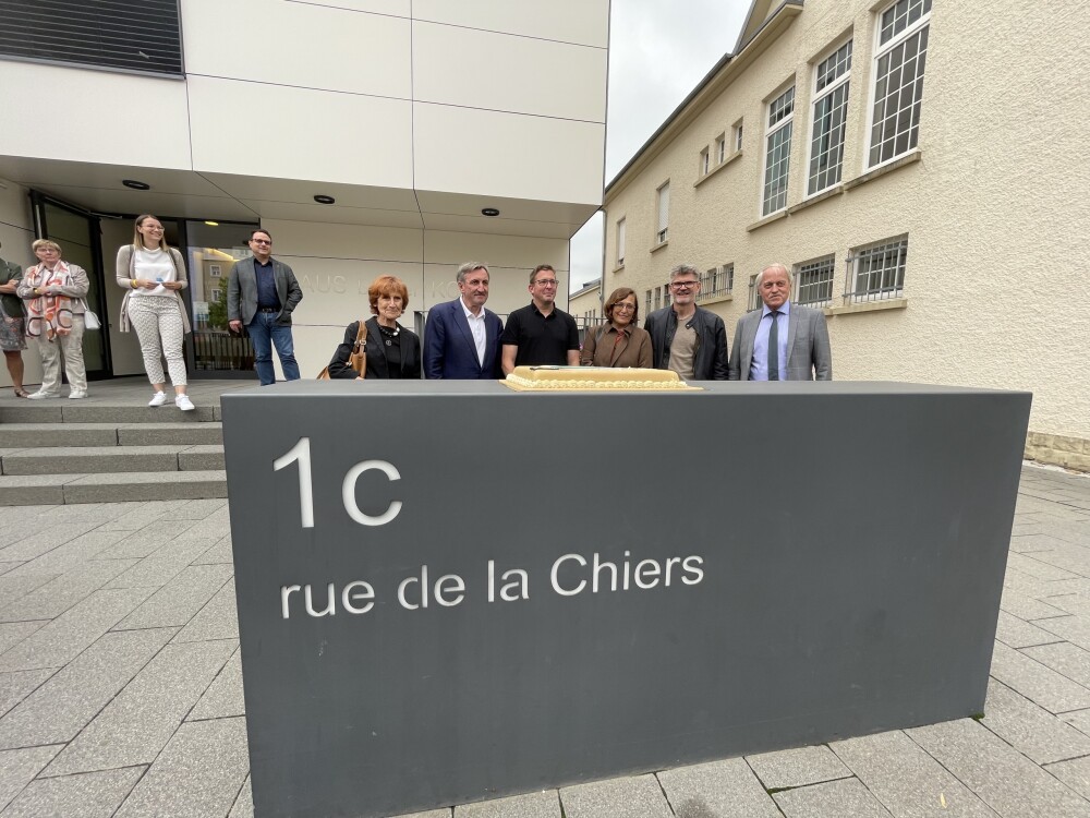 Opening ceremony ‘Haus bei der Kor’ extension, Pétange (LUX)