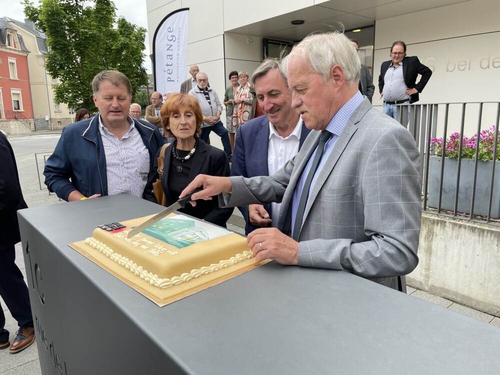 Opening ceremony ‘Haus bei der Kor’ extension, Pétange (LUX)