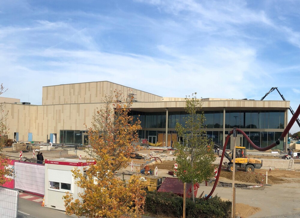 City Concorde, Bertrange (L)...only one month until the official opening of the extension!