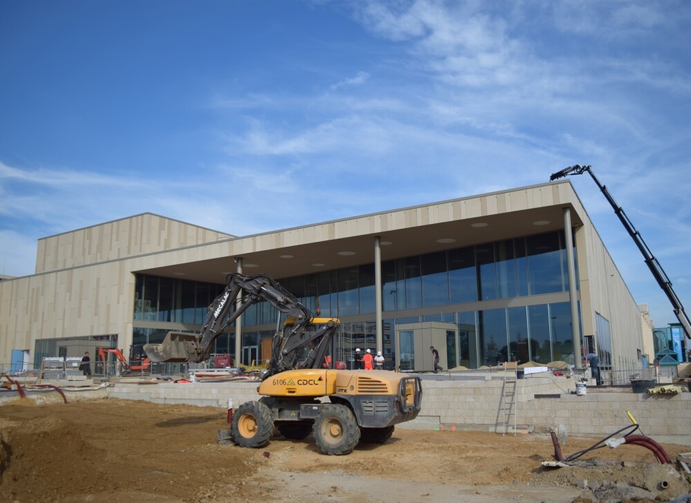 City Concorde, Bertrange (L)...only one month until the official opening of the extension!