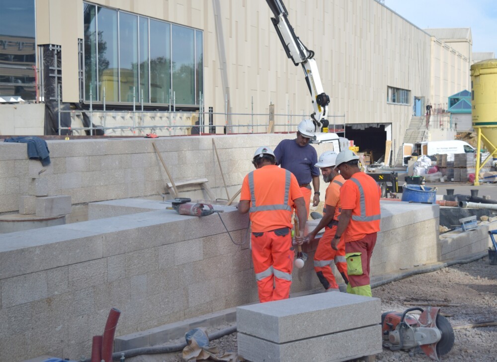 City Concorde, Bertrange (L)...only one month until the official opening of the extension!