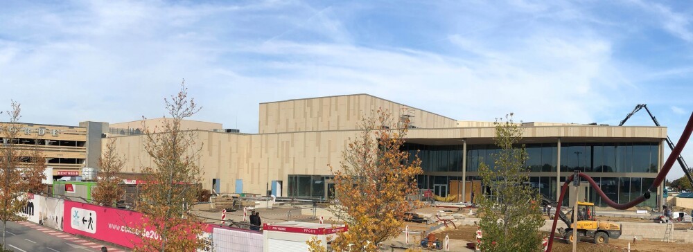 City Concorde, Bertrange (L)...only one month until the official opening of the extension!
