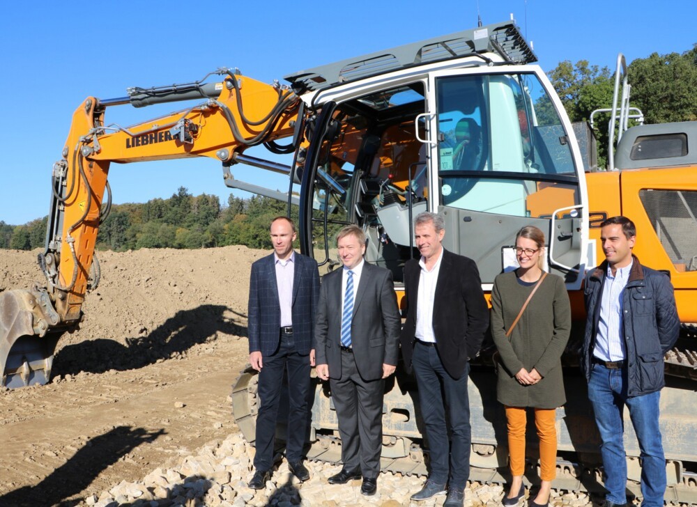 Elmen: Laying of the foundation stone for an innovative district, Kehlen (L)