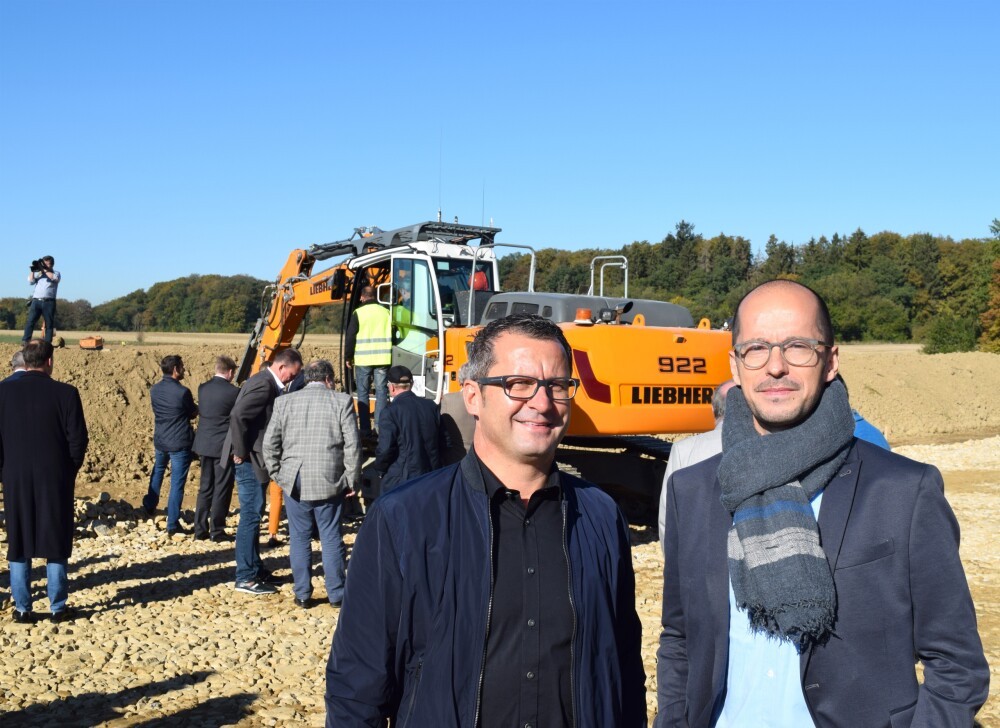 Elmen: Laying of the foundation stone for an innovative district, Kehlen (L)