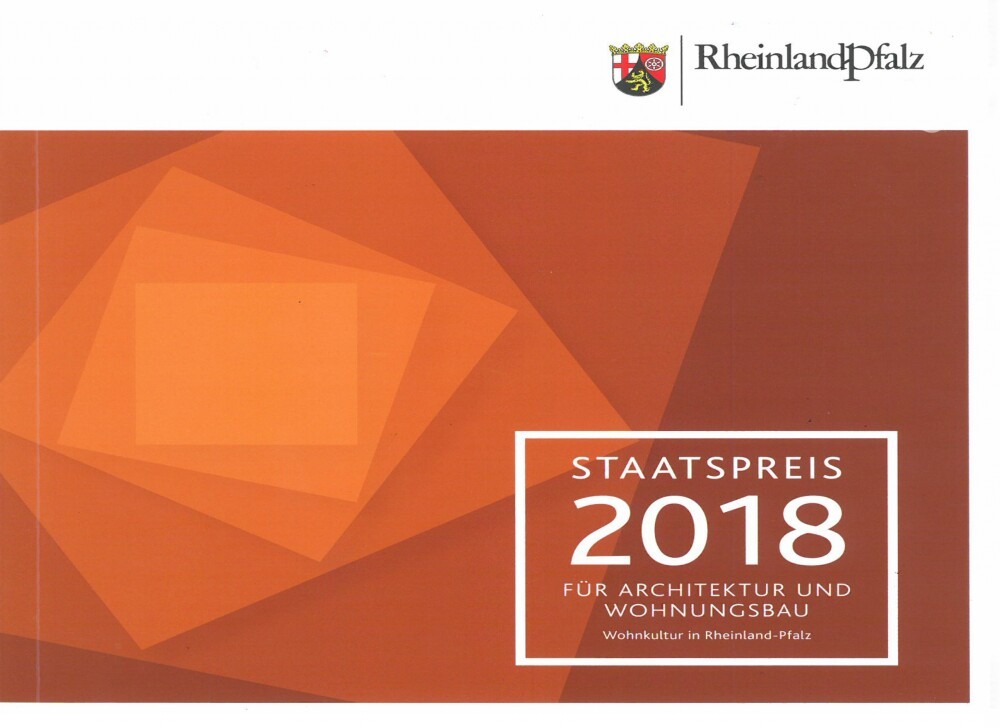 Exhibition opening of the 2018 State Prize for Architecture and Housing | Wohnkultur in Rheinland-Pfalz (GER)