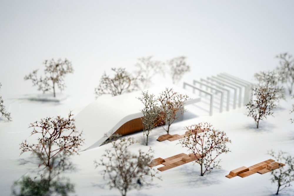Competition Kiosk in Molter Park, Mondercange (LUX)