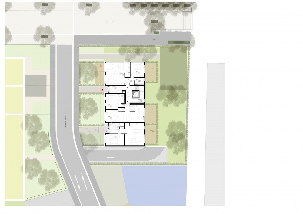 Residential building 'Carpel 4' Strassen (LUX)