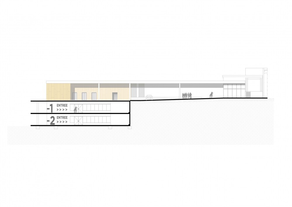 Parking Lifestyle center 'City Concorde' Bertrange (LUX)