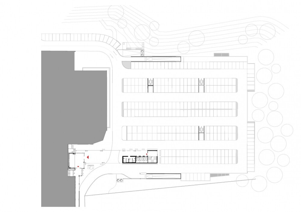 Parking Lifestyle center 'City Concorde' Bertrange (LUX)