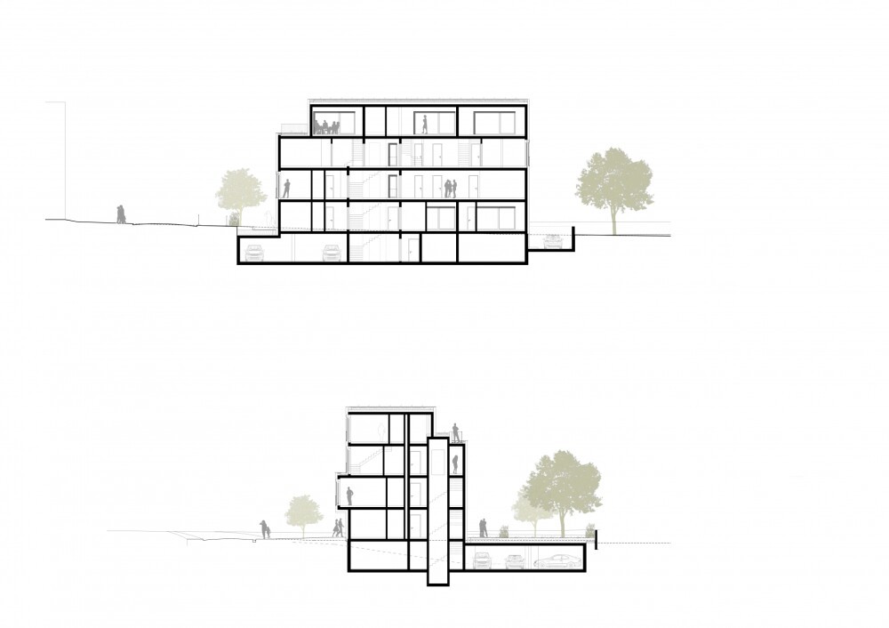 Residential building 'Carpel 4' Strassen (LUX)