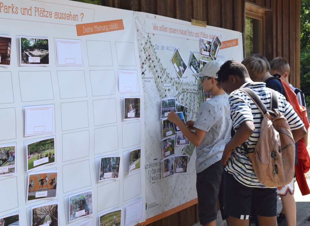 Your opinion counts' - Last element of participation in Niederanven (LUX) achieved with child participation