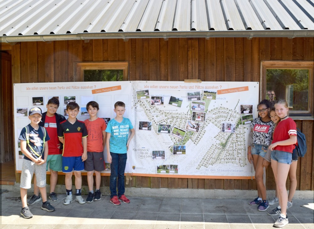 Your opinion counts' - Last element of participation in Niederanven (LUX) achieved with child participation