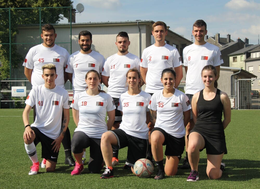 WW+ does sport: football tournament and beach volleyball were on the programme.